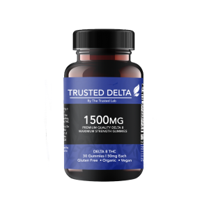Trusted Delta Maximum Strength D8 Gummies (1,500mg)