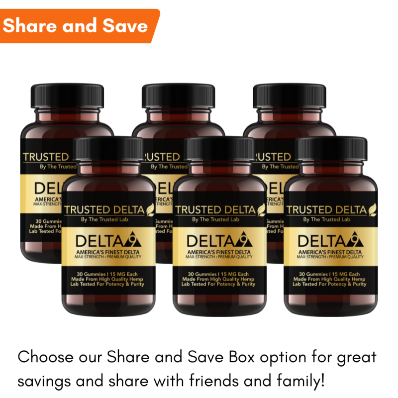 Trusted Delta Maximum Strength D9 Gummies (450mg) - Image 3
