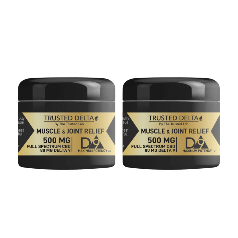 Muscle and Joint Salve with Delta 9 and Full Spectrum CBD (1oz) - Image 4