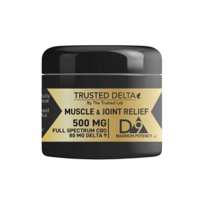 Muscle and Joint Salve with Delta 9 and Full Spectrum CBD (1oz)