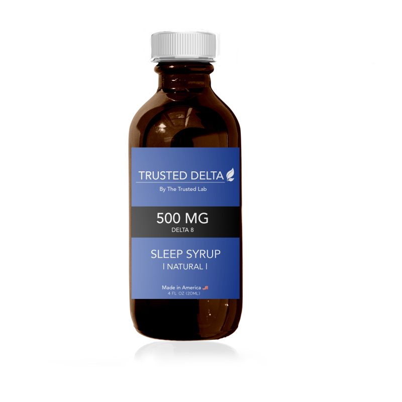 Trusted Delta D8 Sleep Syrup 500 mg (118 ml)