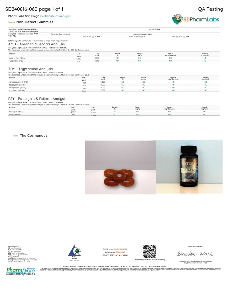 The Cosmonaut - Introspective Magic Blend Gummies - Image 9